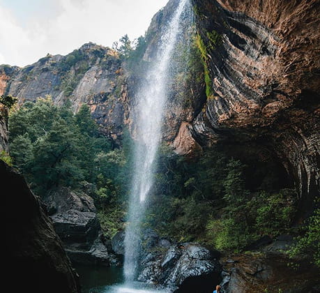 Elegant Essence Mountain Weddings Experiences: Guided Hikes to a Waterfall